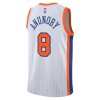 Dres New York Knicks Og Anunoby Nike 2024-25 City Edition Bijela Swingman
